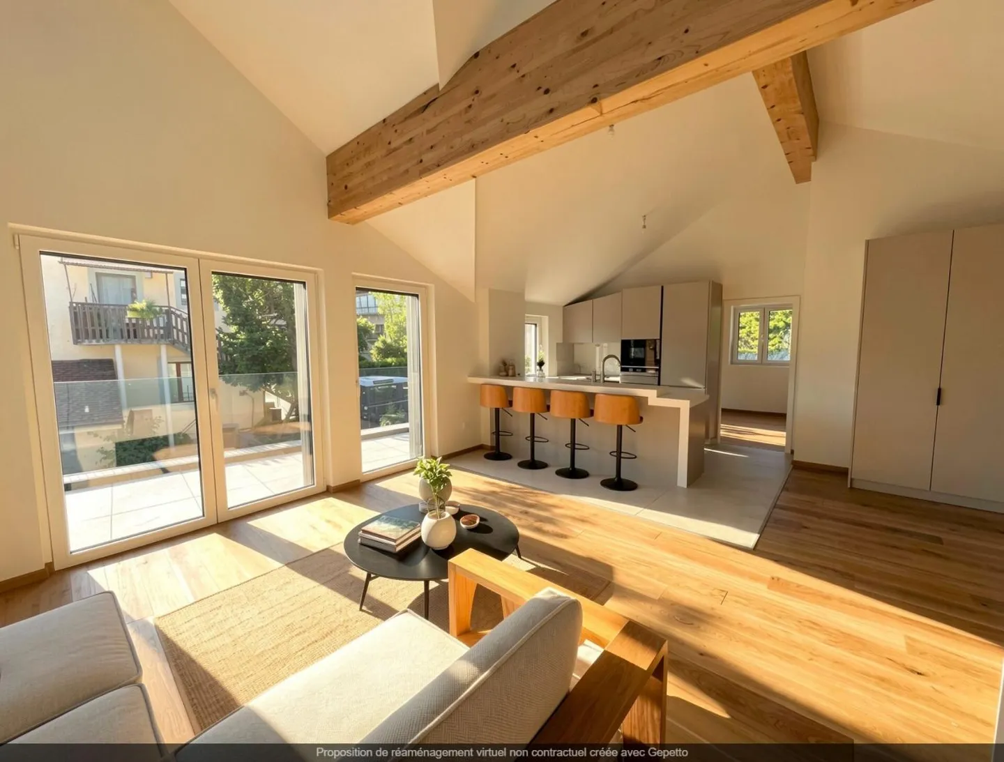 bright 4.5-room apartment near the lake - Photo 2 of 7