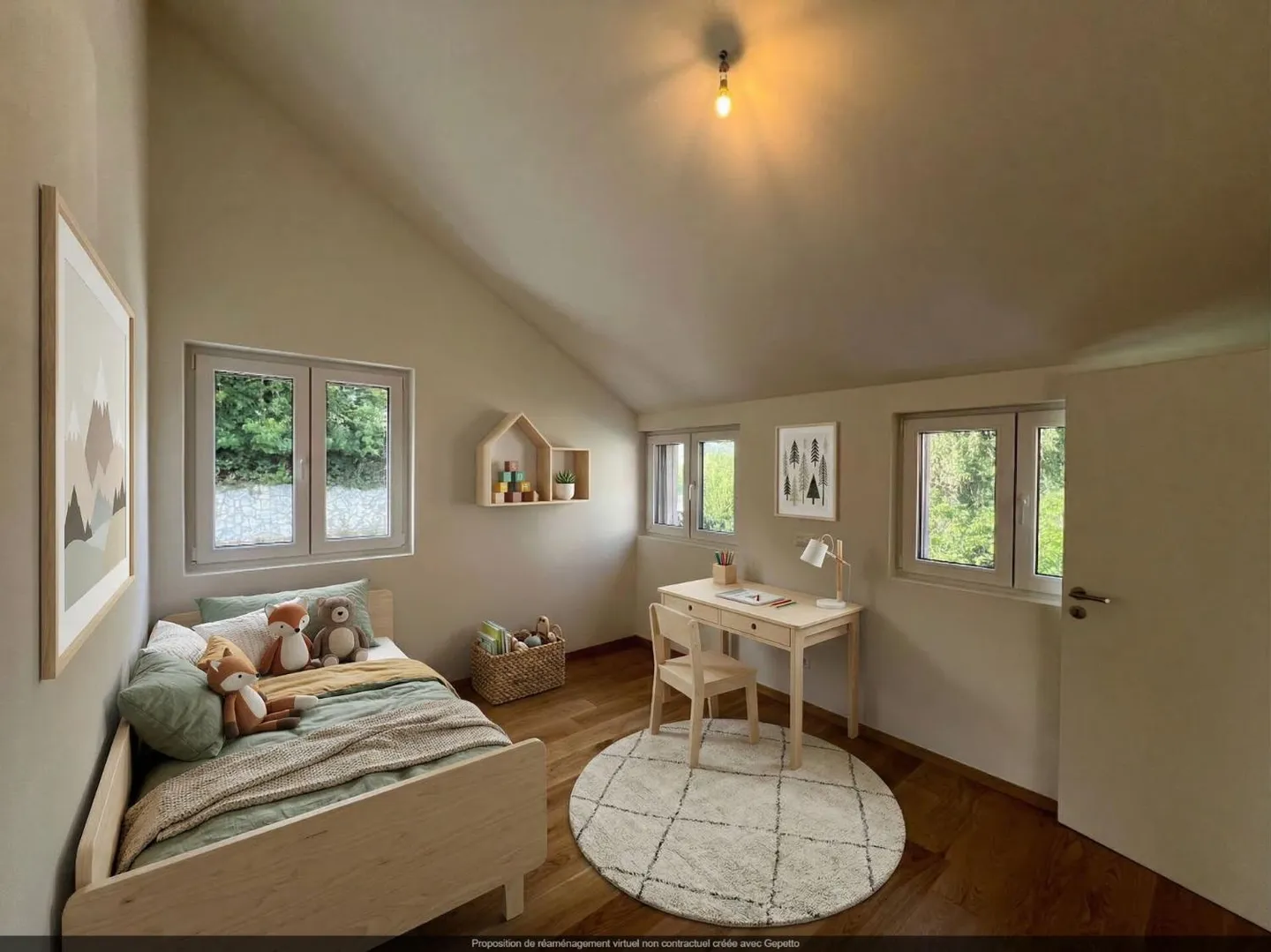 bright 4.5-room apartment near the lake - Photo 4 of 7