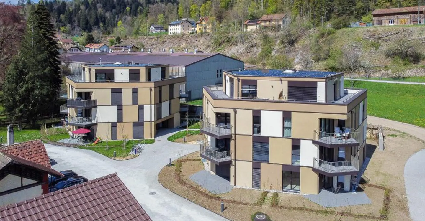 New 2.5 room apartment, terrace and garden Campagne Pernod, lot B1 - Photo 1 of 13