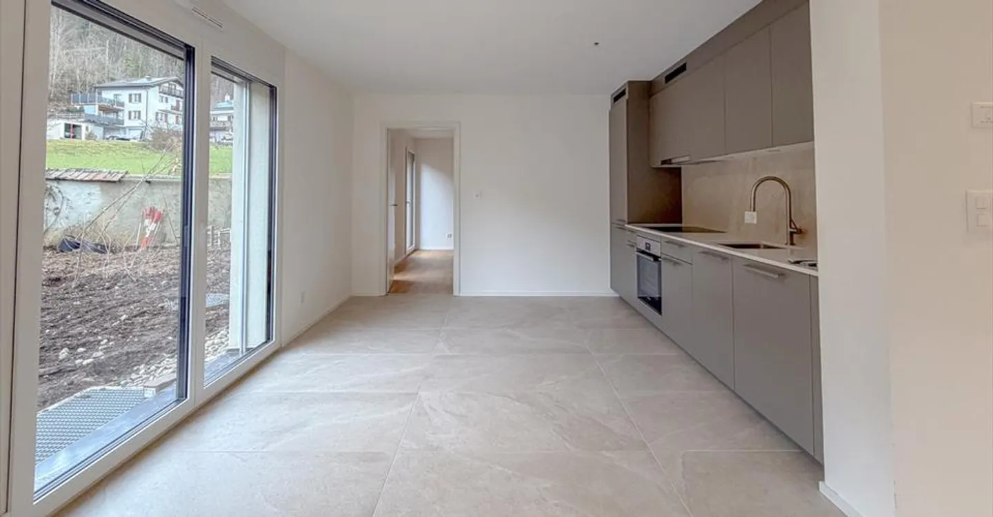 New 2.5 room apartment, terrace and garden Campagne Pernod, lot B1 - Photo 4 of 13