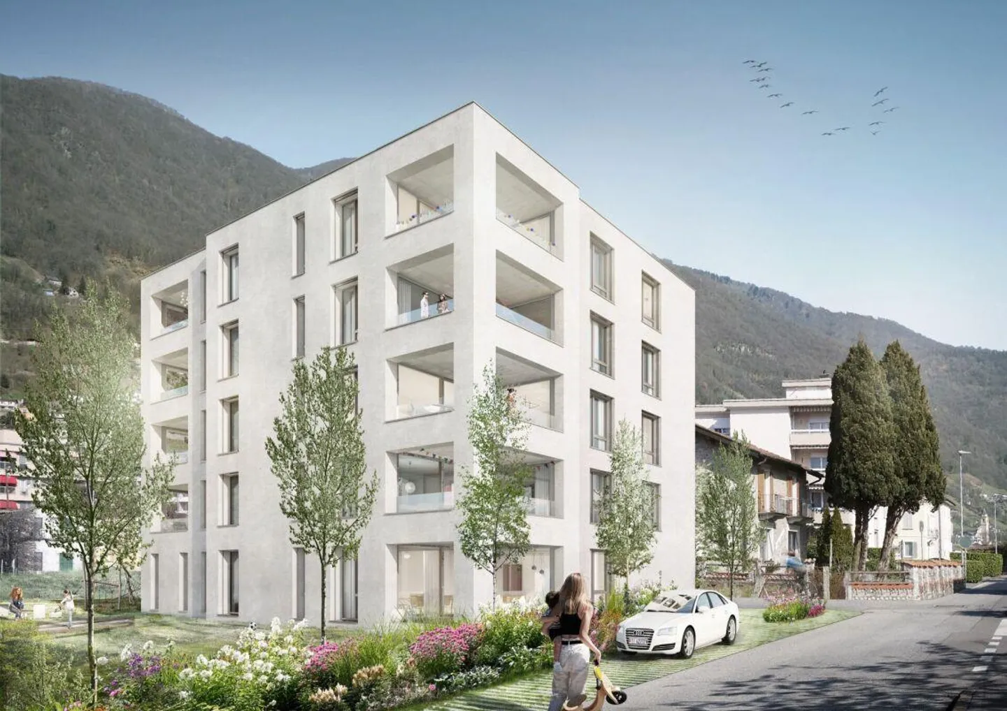 Residenza Gerbio - App. 6 - 3,5 Zimmer - 3. Etage - Foto 1 von 6