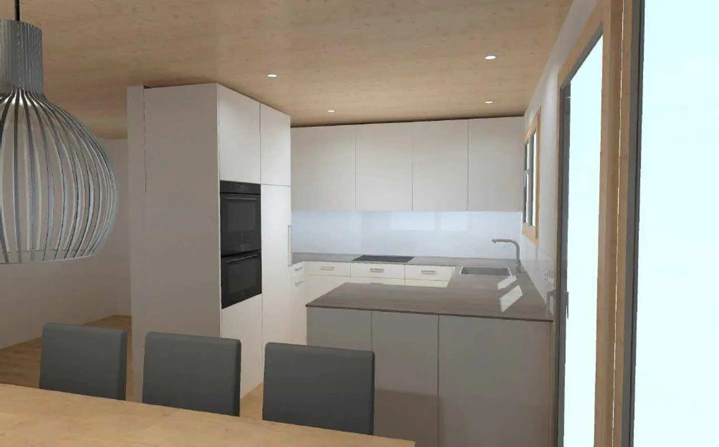 Maison individuelle neuve en bois de lune d'Urner dans un endroit calme - Photo 4 sur 8