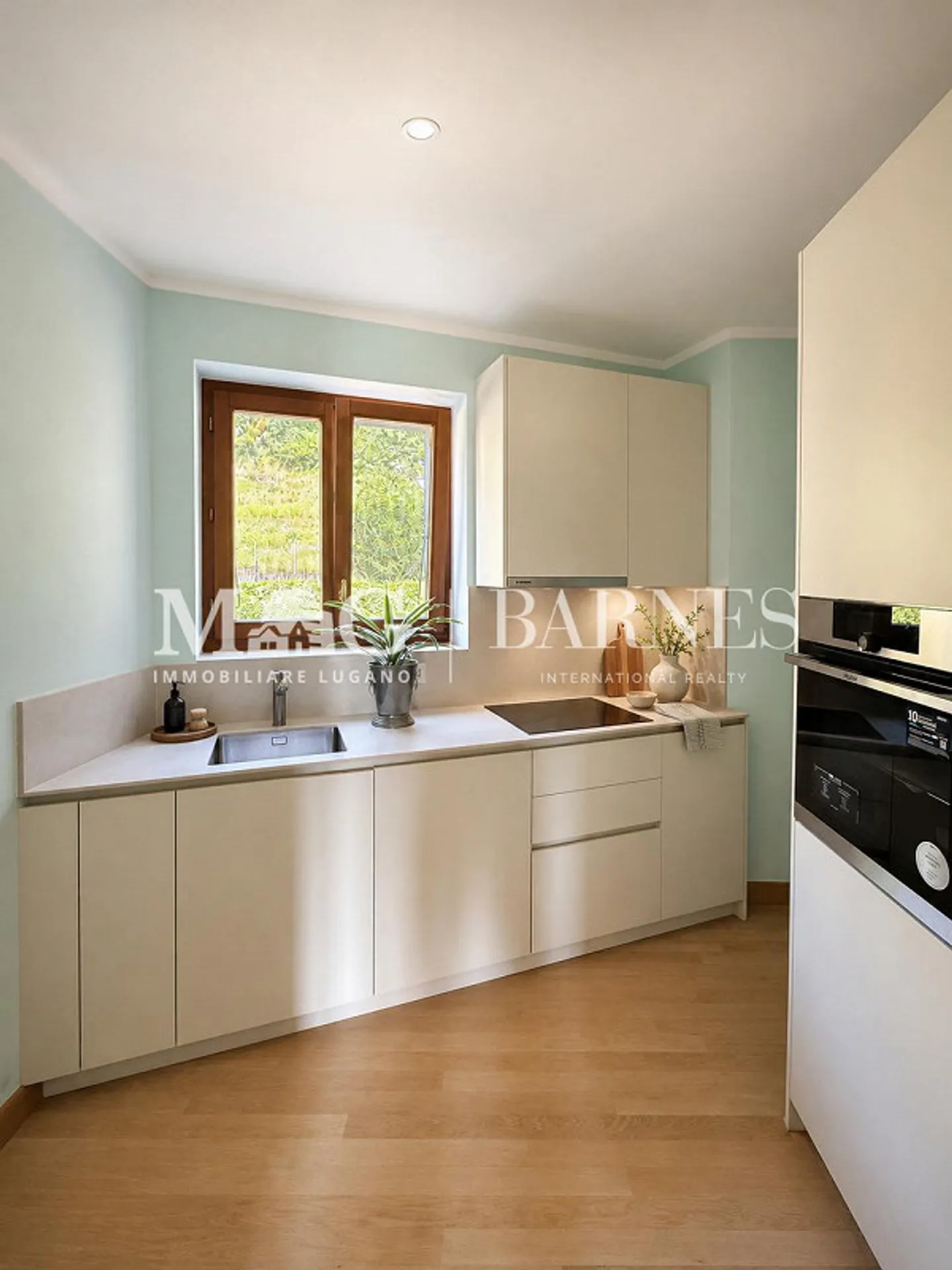 Lugano, Castagnola: 3,5-Zimmer-Wohnung mit Seeblick und Balkonen - Foto 5 von 11