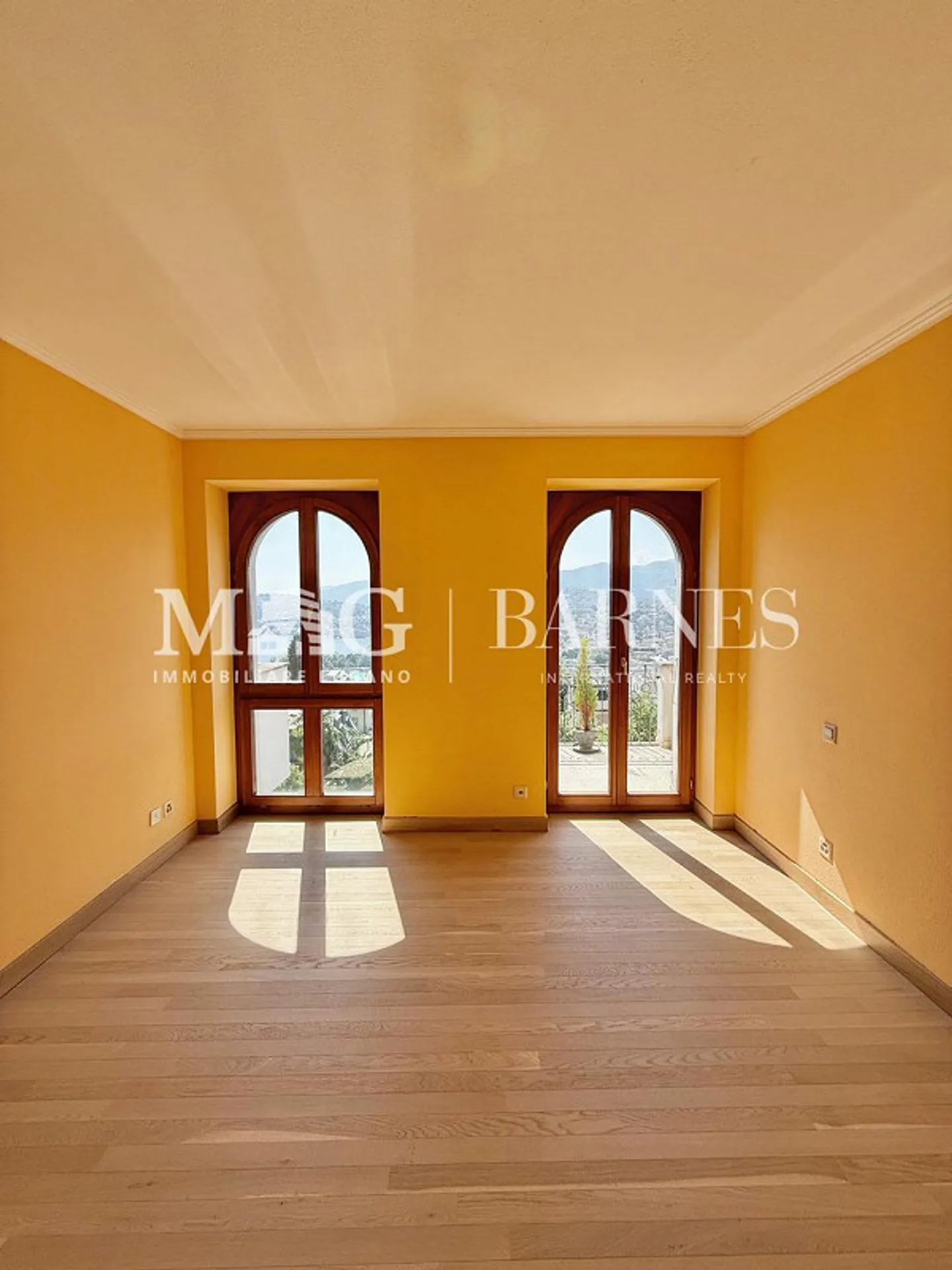 Lugano, Castagnola: 3,5-Zimmer-Wohnung mit Seeblick und Balkonen - Foto 8 von 11