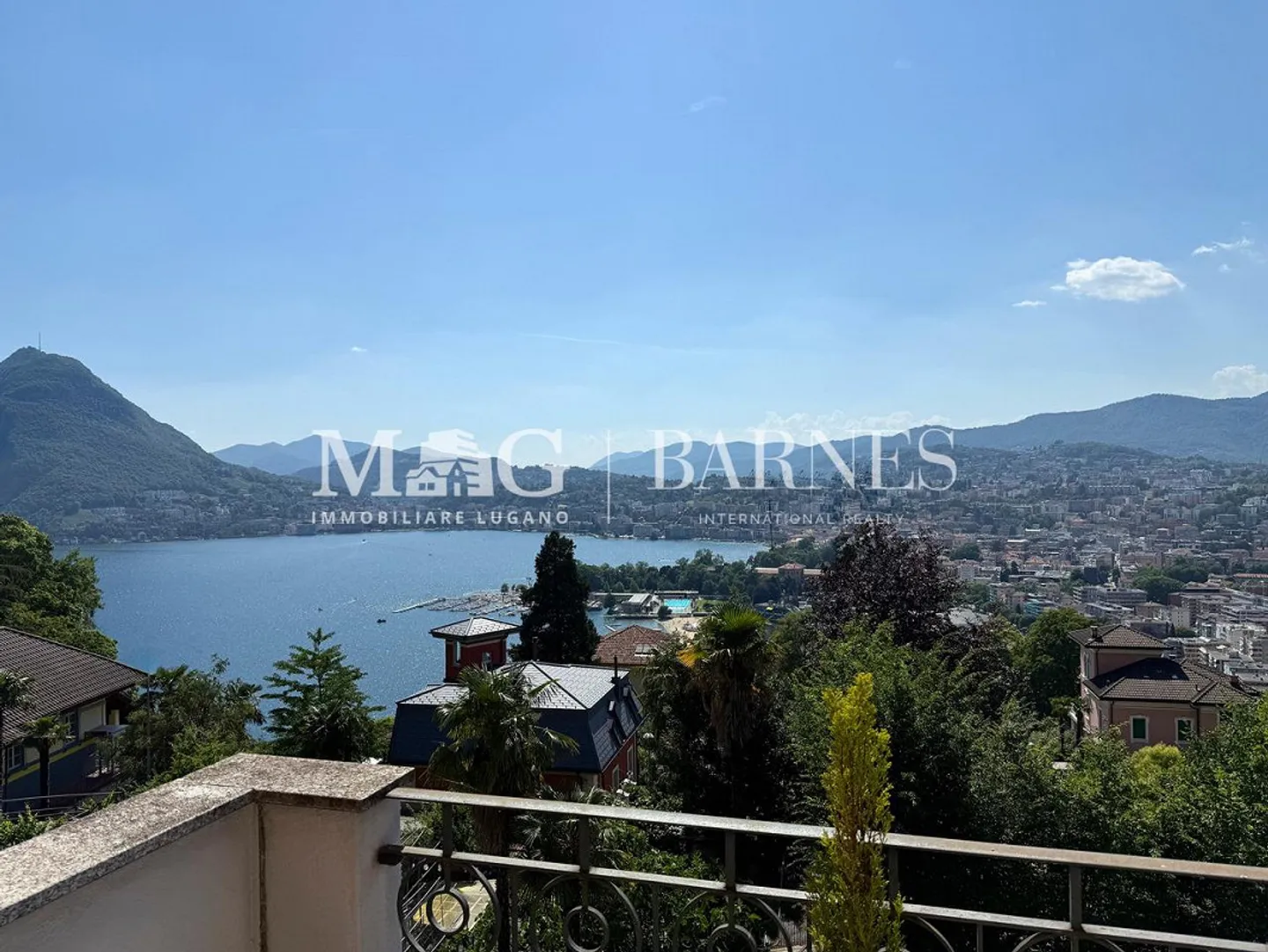 Lugano, Castagnola: 3,5-Zimmer-Wohnung mit Seeblick und Balkonen - Foto 10 von 11