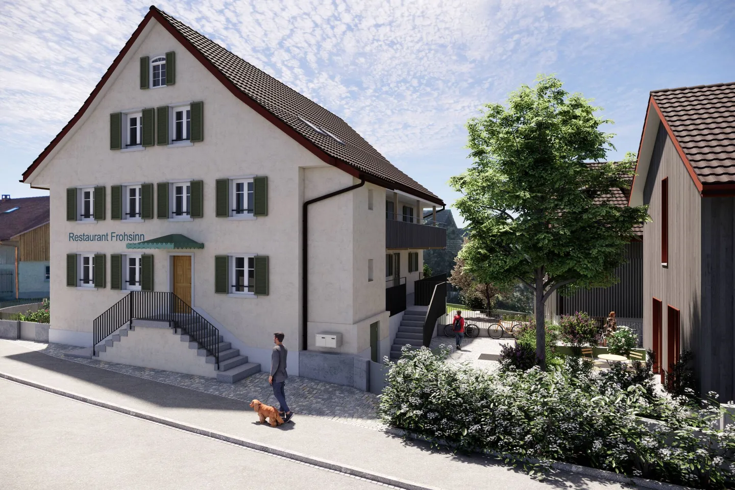 A lot of charm in the old building Frohsinn - 5 1/2 room house part - Photo 1 of 3