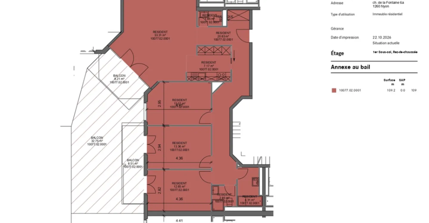 Grand Appartement avec Jardin à Nyon - Photo 3 sur 3