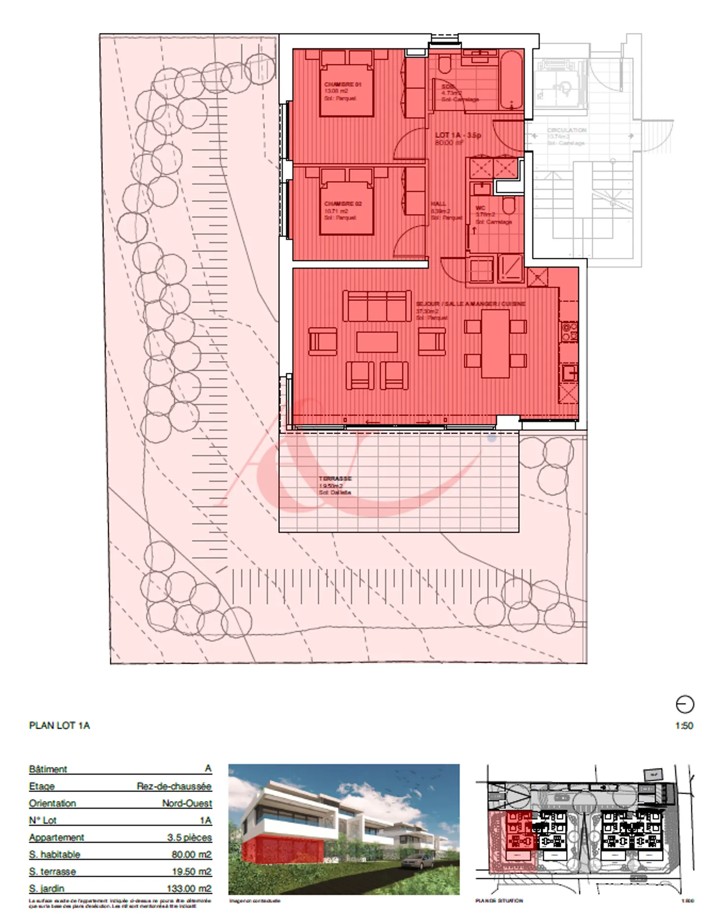 New 3.5 room apartment for rent in Lausanne - Photo 10 of 10