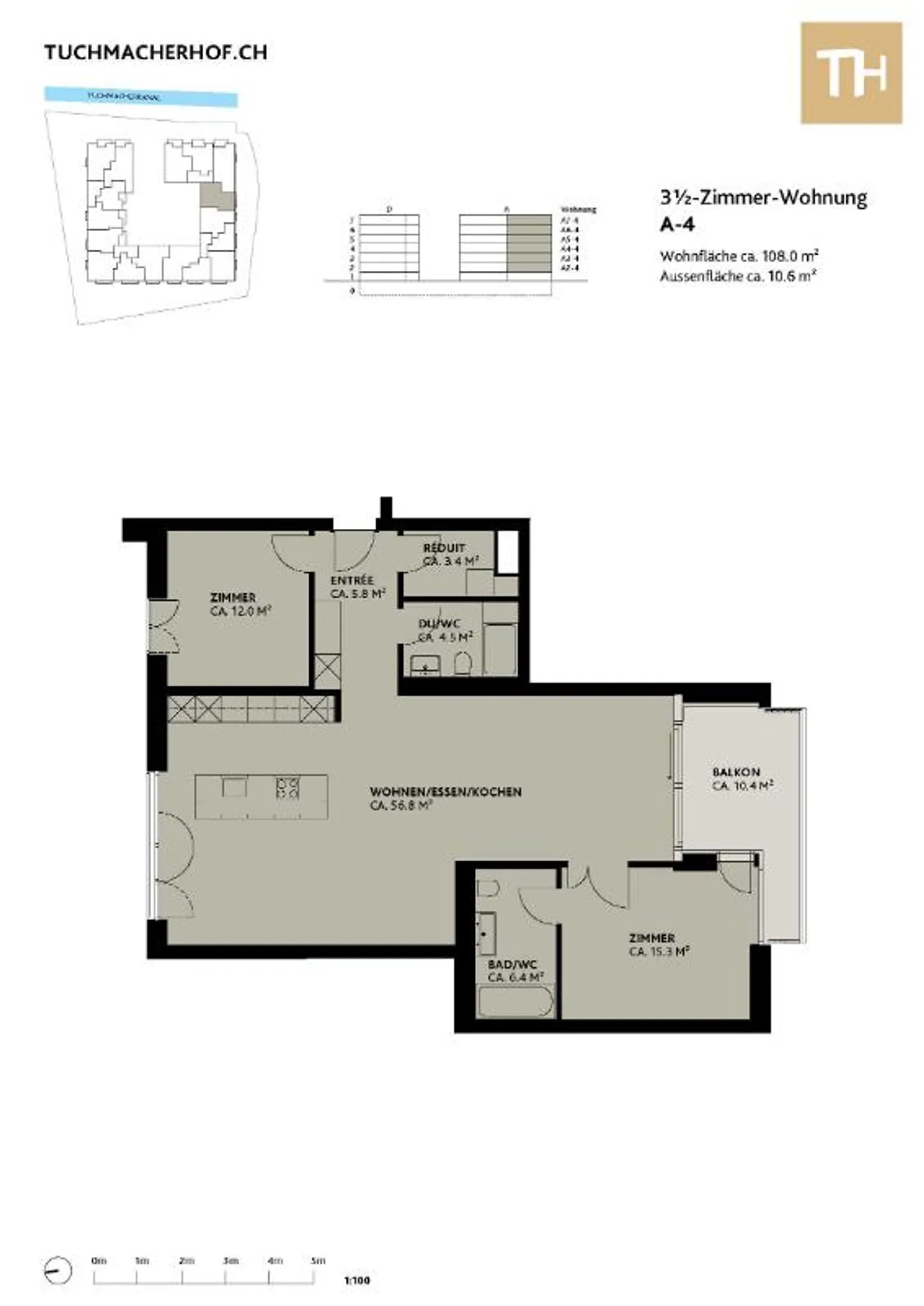 3.5 Room Apartment - Photo 5 of 5