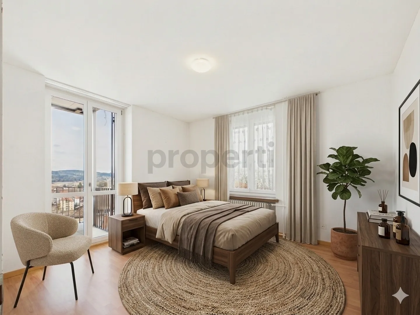 Charmante Wohnung mit Balkon - Foto 2 von 8