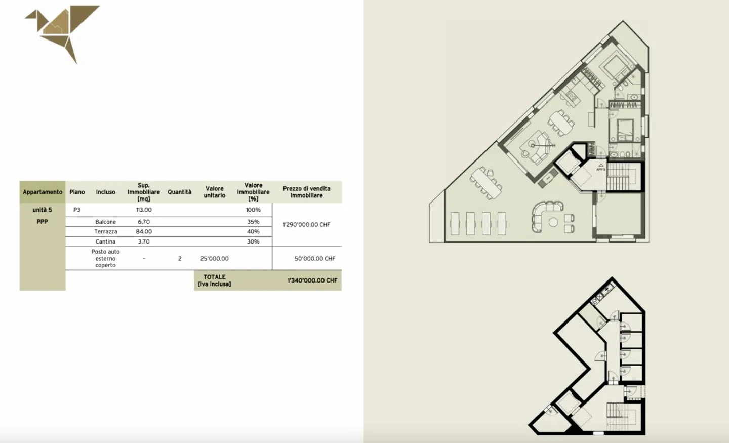 Penthouse with Large Terrace - Photo 8 of 9