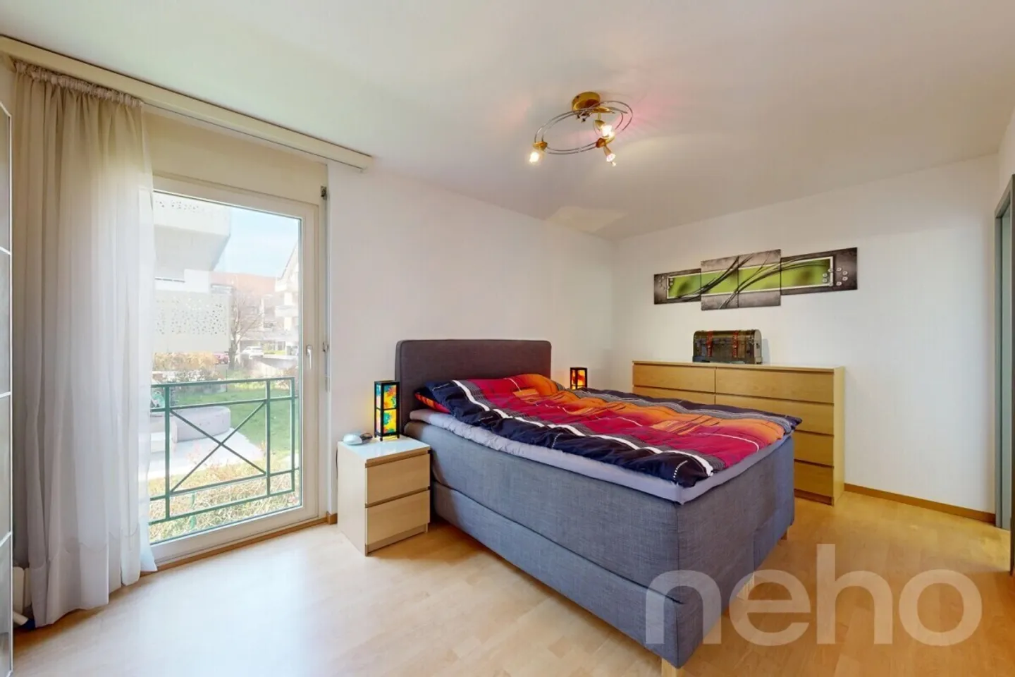 Großes helles Apartment, absolute Ruhe, zwischen See und Autobahn - Foto 10 von 12