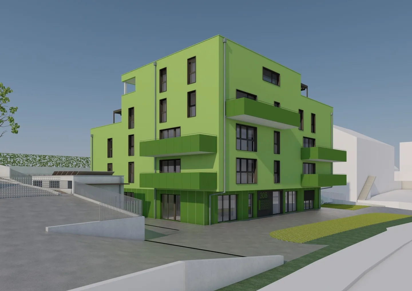 Lot 2.3 on the 2nd floor of approximately 122.9 m2 - Photo 4 of 5