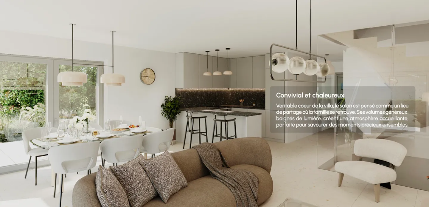 Domdidier, for sale, contiguous villas of 4.5 rooms, with garden - Photo 3 of 5