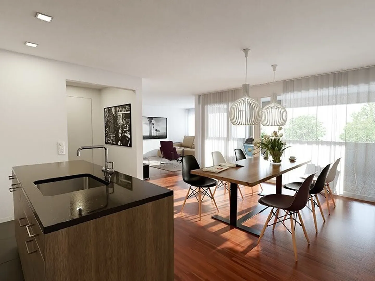 Appartement moderne, central et calme - saisissez-le ! - Photo 3 sur 8