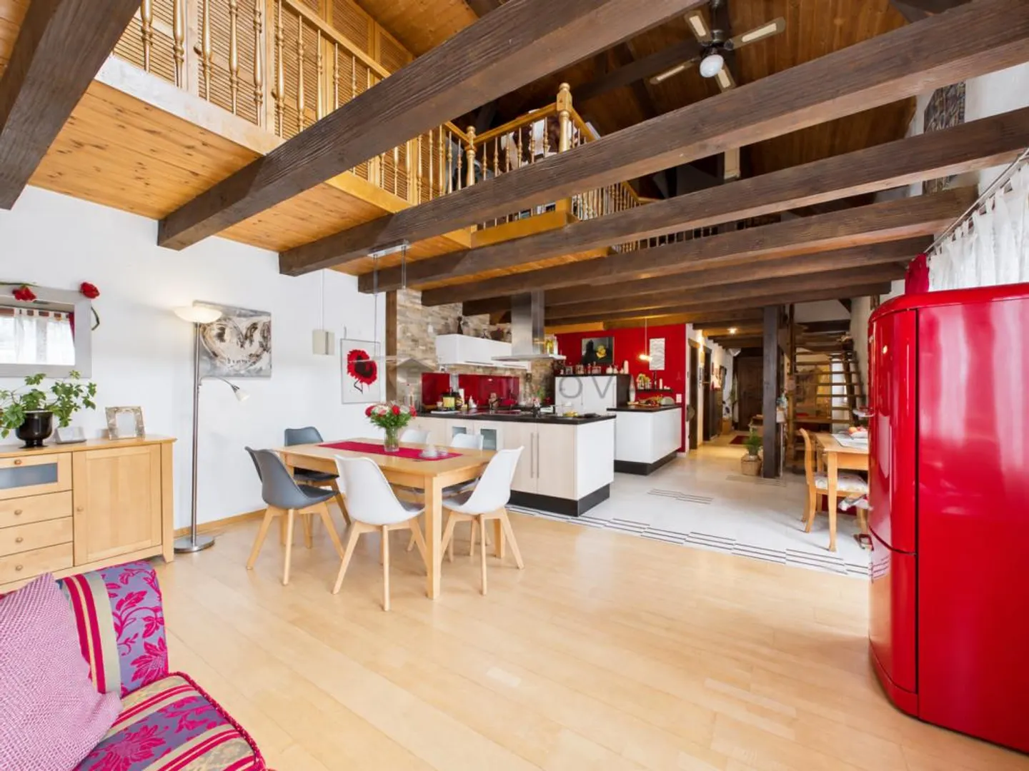 Esperienza abitativa speciale! Maisonette con galleria e camino - Foto 4 di 13