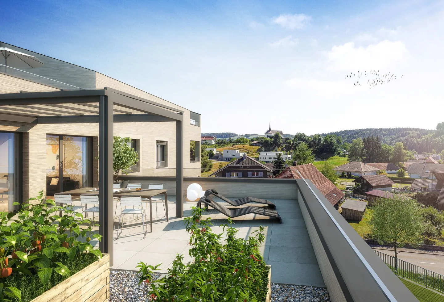 Nuova costruzione: appartamento di 4,5 stanze in proprietà - Foto 1 di 5