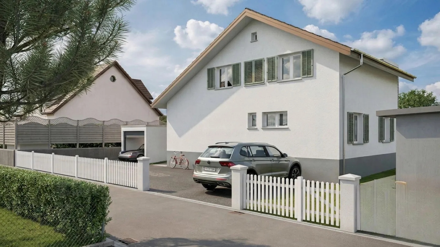 Geräumiges Familienhaus in Kradolf - Foto 1 von 7