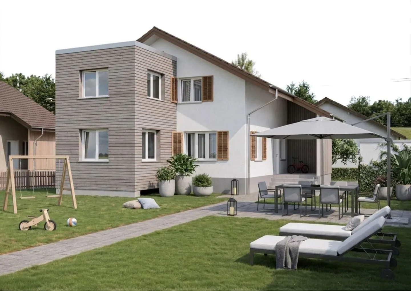 Geräumiges Familienhaus in Kradolf - Foto 2 von 7