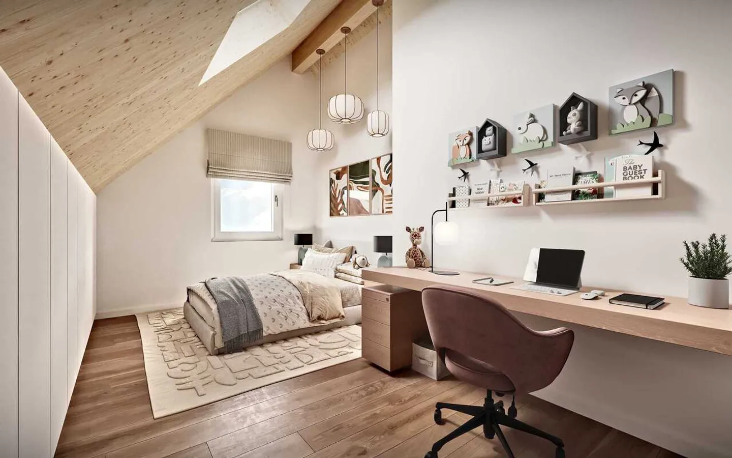 Maisonette spaziosa di 4,5 stanze in una posizione tranquilla - Foto 7 di 10