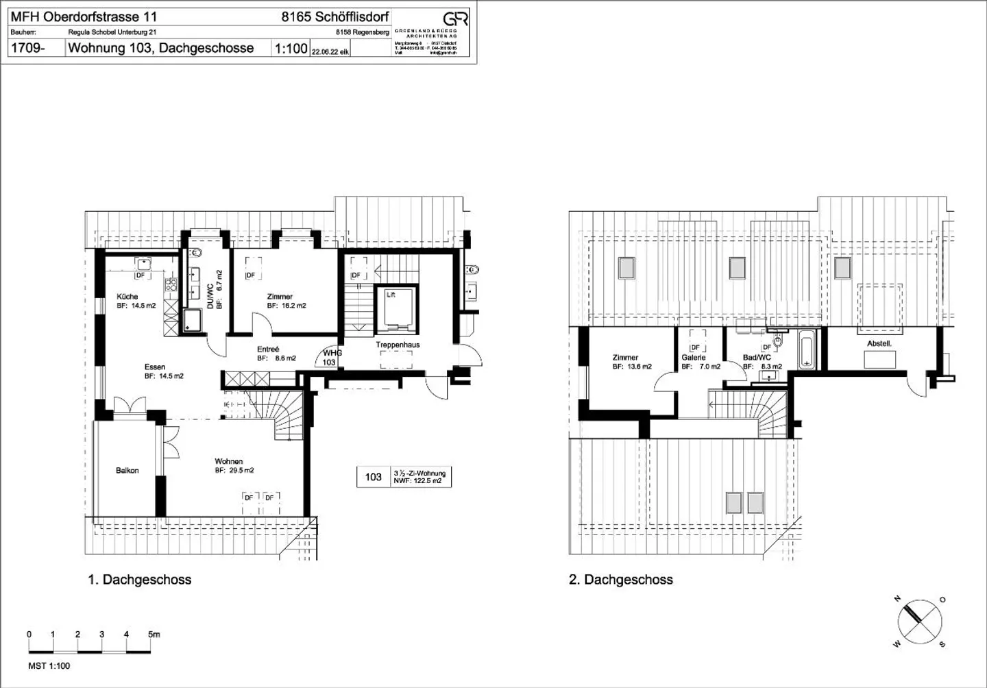 Appartement en duplex moderne et spacieux à louer à Schöfflisdorf - Photo 5 sur 5