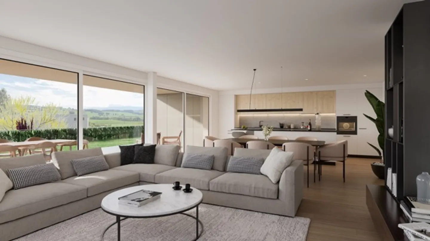 Bellissimo 4.5 in zona residenziale, vicino a scuole e alla stazione ferroviaria - Foto 1 di 6