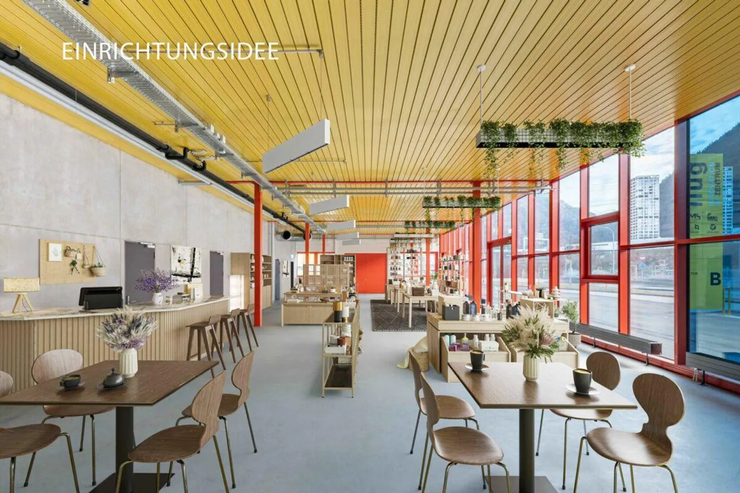 Commercial Spaces in the New LIUG Building in Chur - Photo 1 of 10