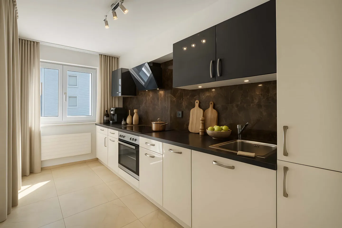 Luxus 4,5-Zimmer-Wohnung - Foto 2 von 9