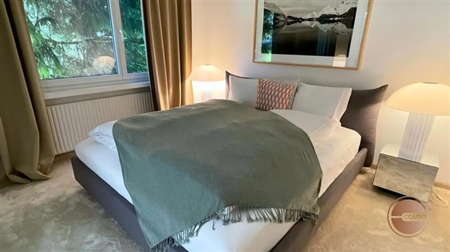 Appartement de service penthouse artistique de 3 chambres avec vue sur le lac - Photo 10 sur 17