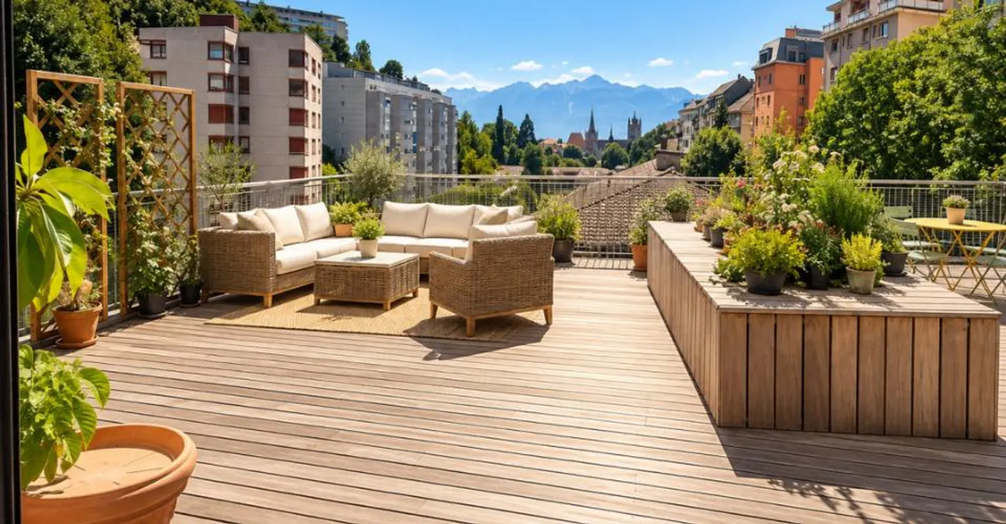 Magnificent Penthouse mit einer riesigen 70 m² Terrasse - Lausanne - Foto 1 von 5