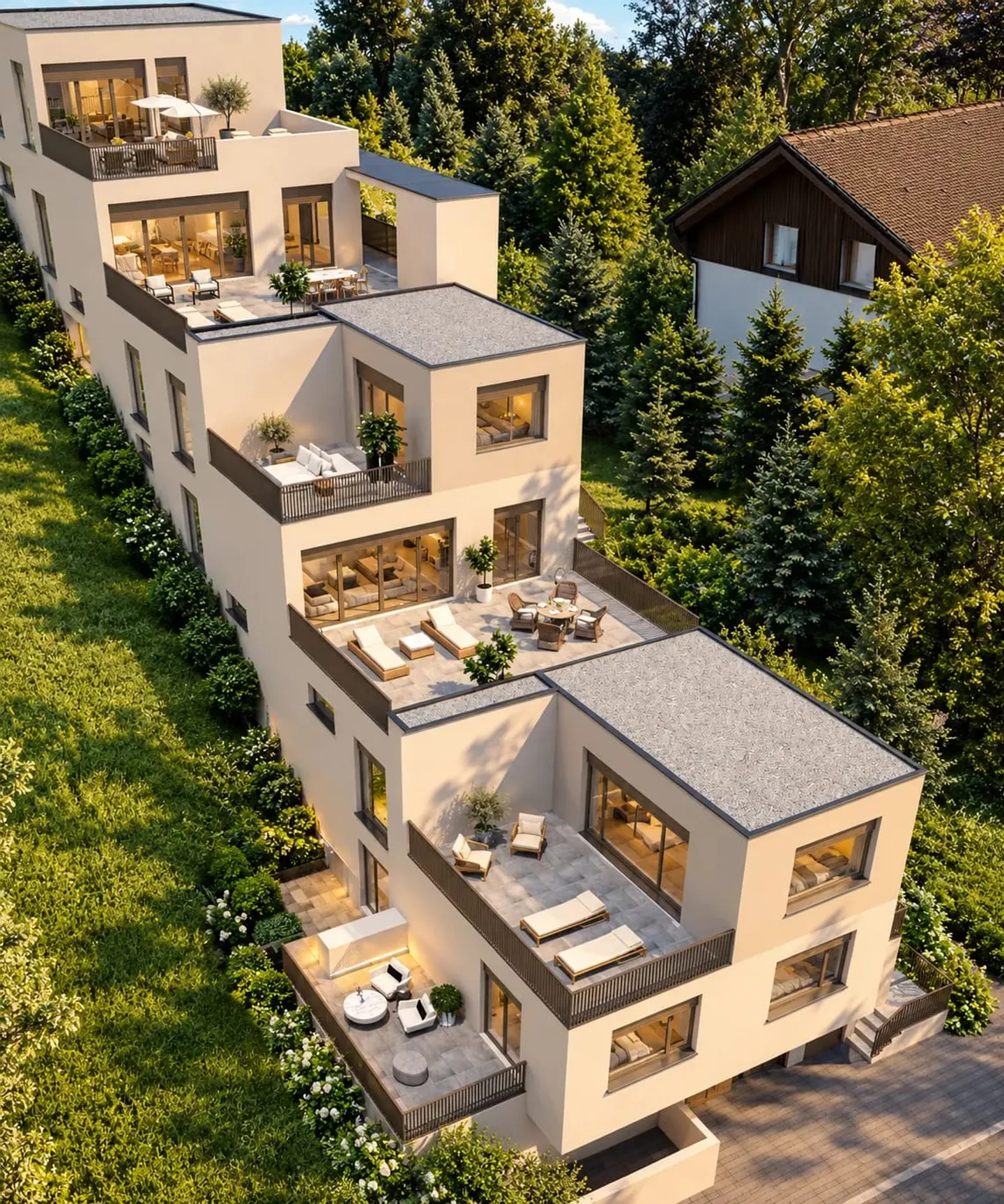 Terrassenhäuser in Rieden - Foto 3 von 13