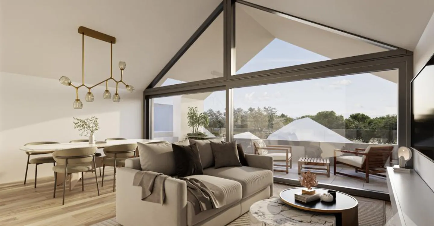 3.5-room apartment with garden in modern and minimalist architecture - Photo 3 of 10