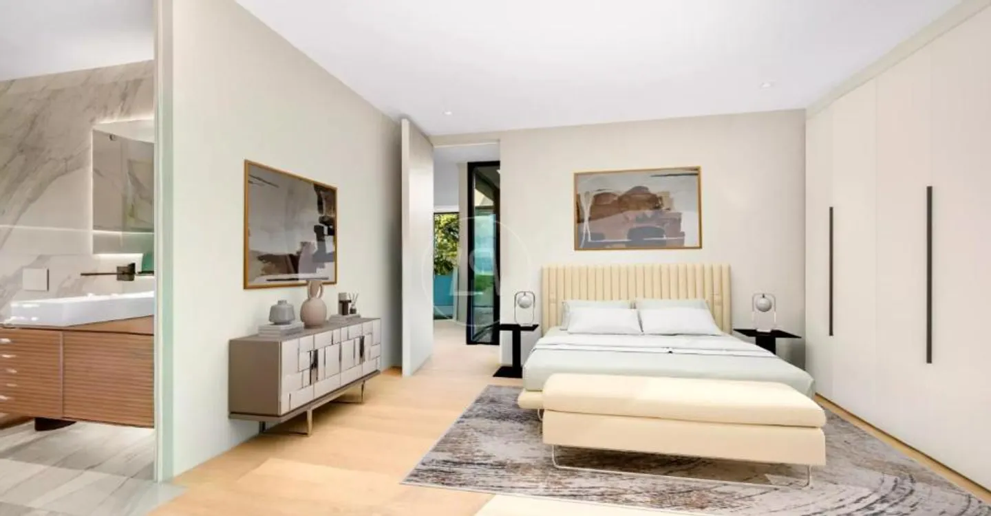 Villa contemporaine d'exception, vue et accès privé au lac,rive gauche - Photo 10 of 12