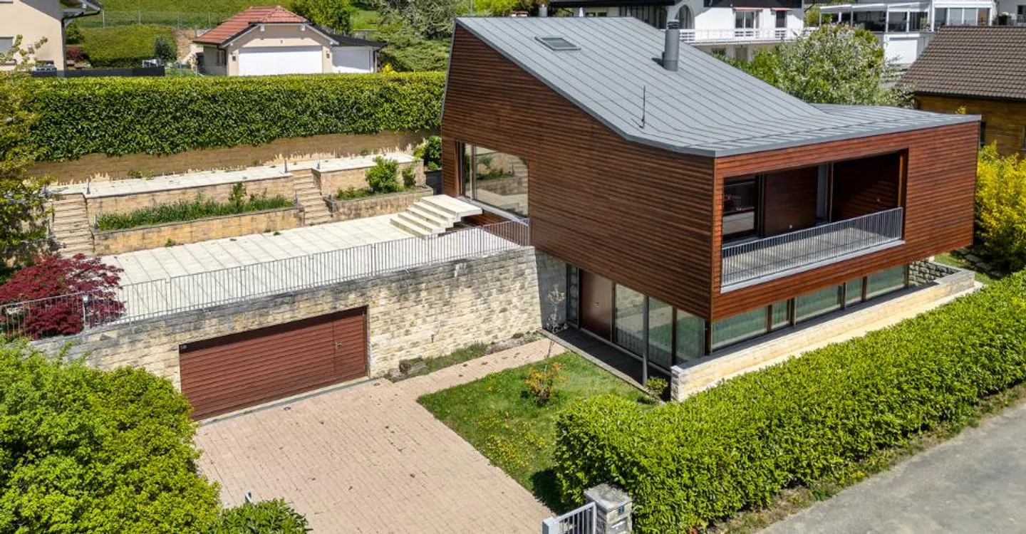 La Villa Julia : vue imprenable, volumes et luminosité - Foto 1 von 12