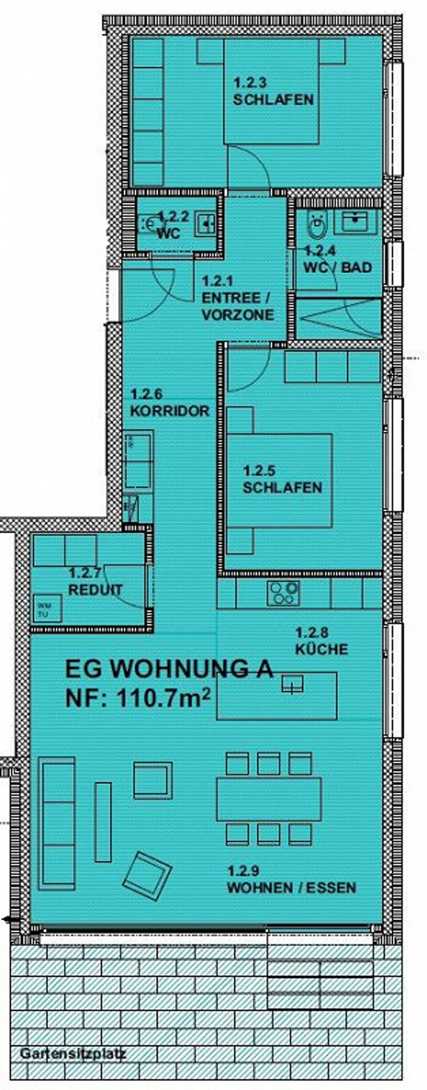 Appartamento giardino moderno in una proprietà attraente - Foto 1 di 6