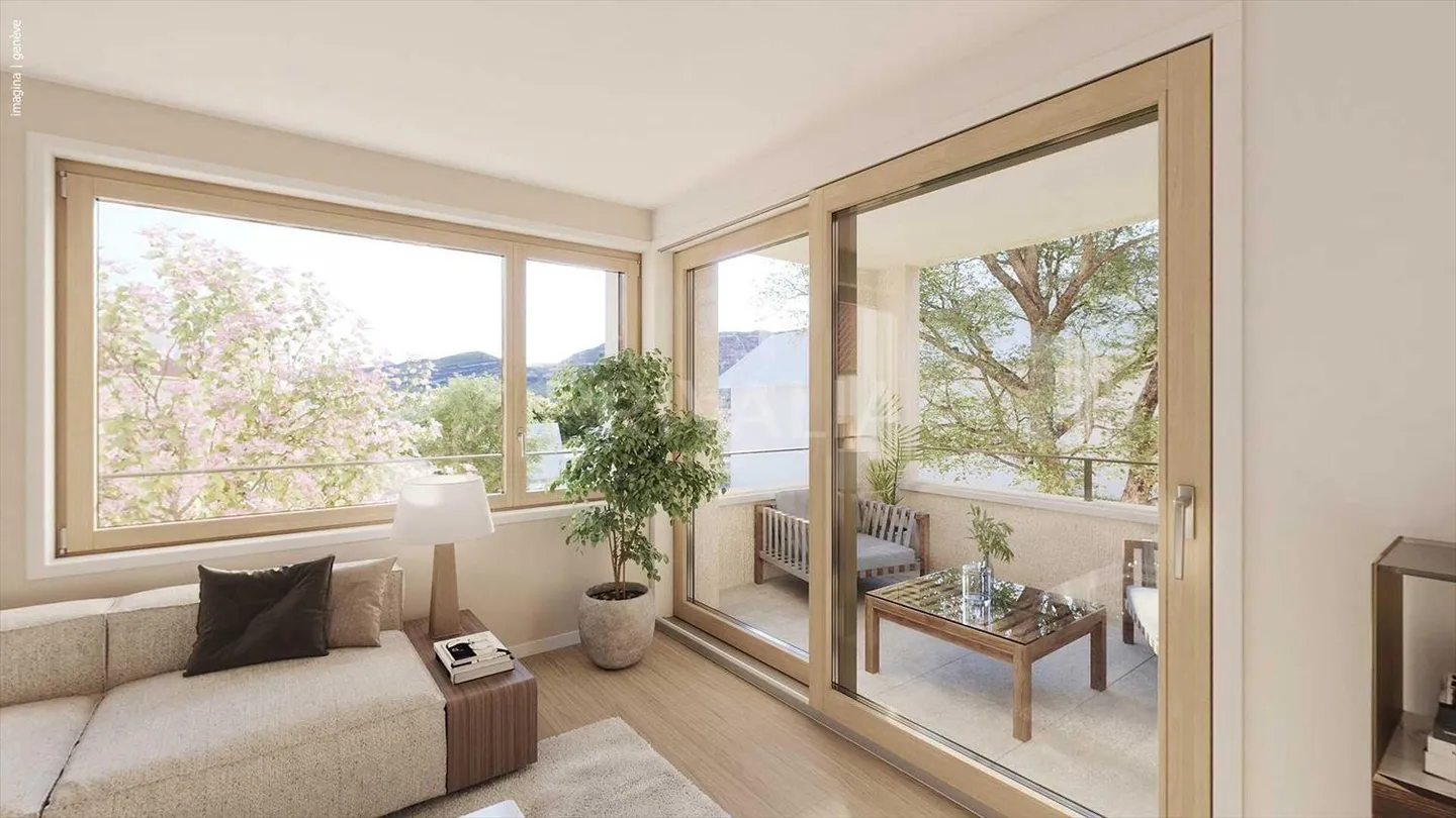 Neubau-Projekt - 4-Zimmer-Wohnung mit großem Garten - Foto 2 von 7