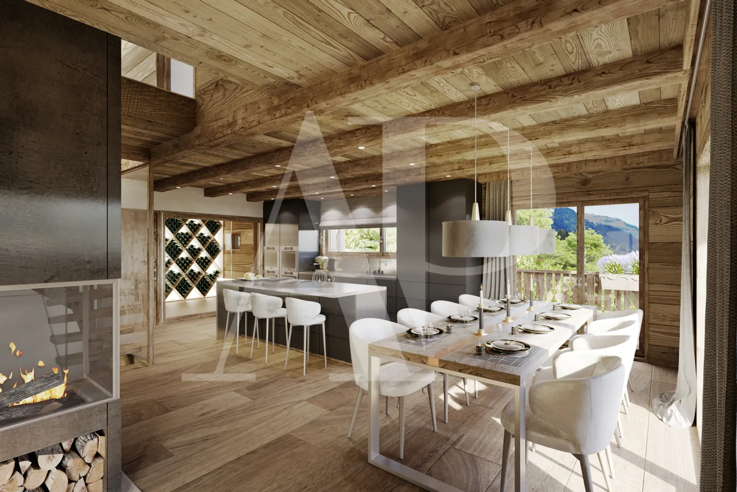 Wunderschönes neues Chalet nach Plan - Foto 4 von 5