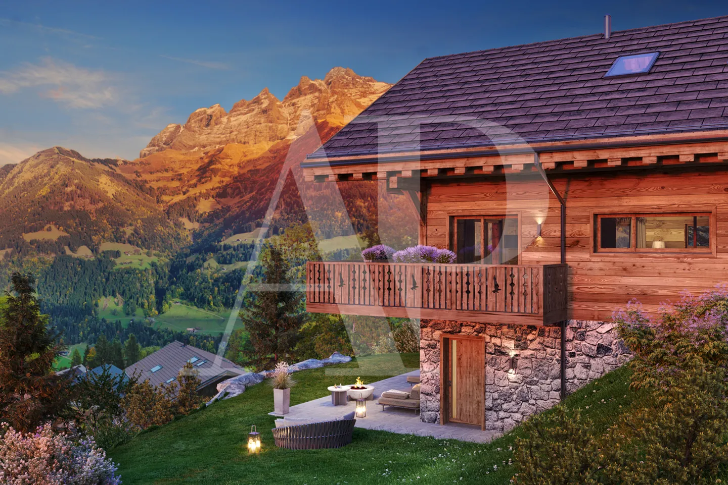 Wunderschönes neues Chalet nach Plan - Foto 2 von 5