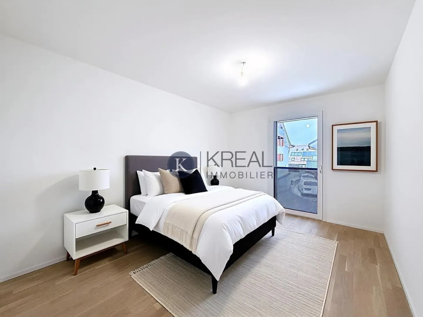 Appartement de 4.5 pièces avec balcon et suite parentale - Foto 7 di 9