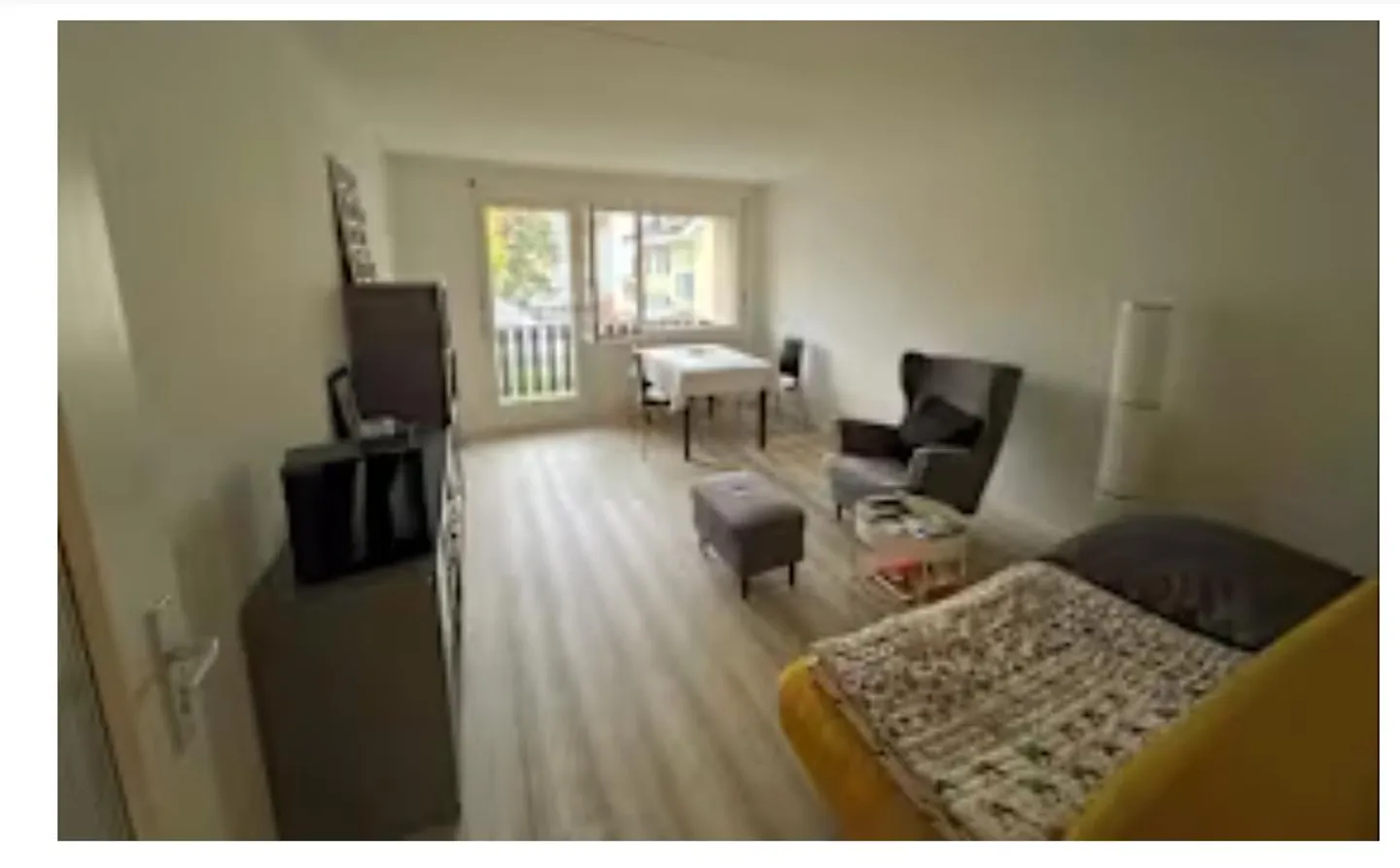 2.5-Zimmer-Wohnung mit Balkon in Baar für max. 2 Personen ab 01.01.26 - Foto 1 von 2