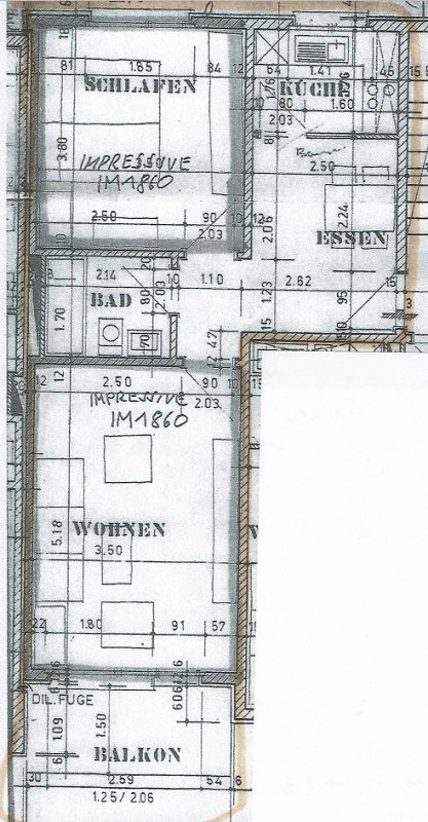 2.5-Zimmer-Wohnung mit Balkon in Baar für max. 2 Personen ab 01.01.26 - Foto 2 von 2