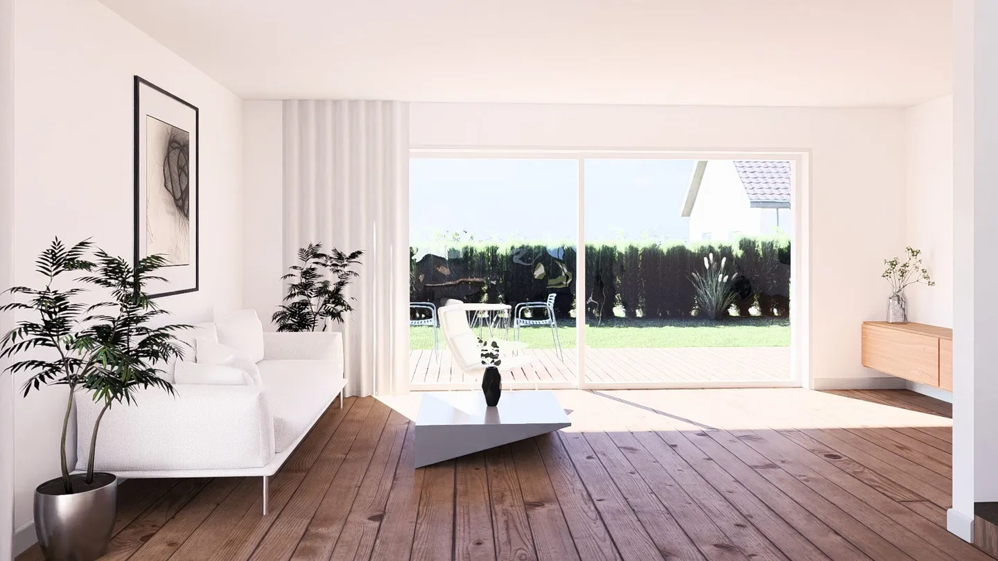 Grande Nuova Costruzione DEFH (Casa C), 6.5 Stanze, Giardino, 3 Bagni, WC Separato, Carport & Parcheggio Esterno - Foto 5 di 19