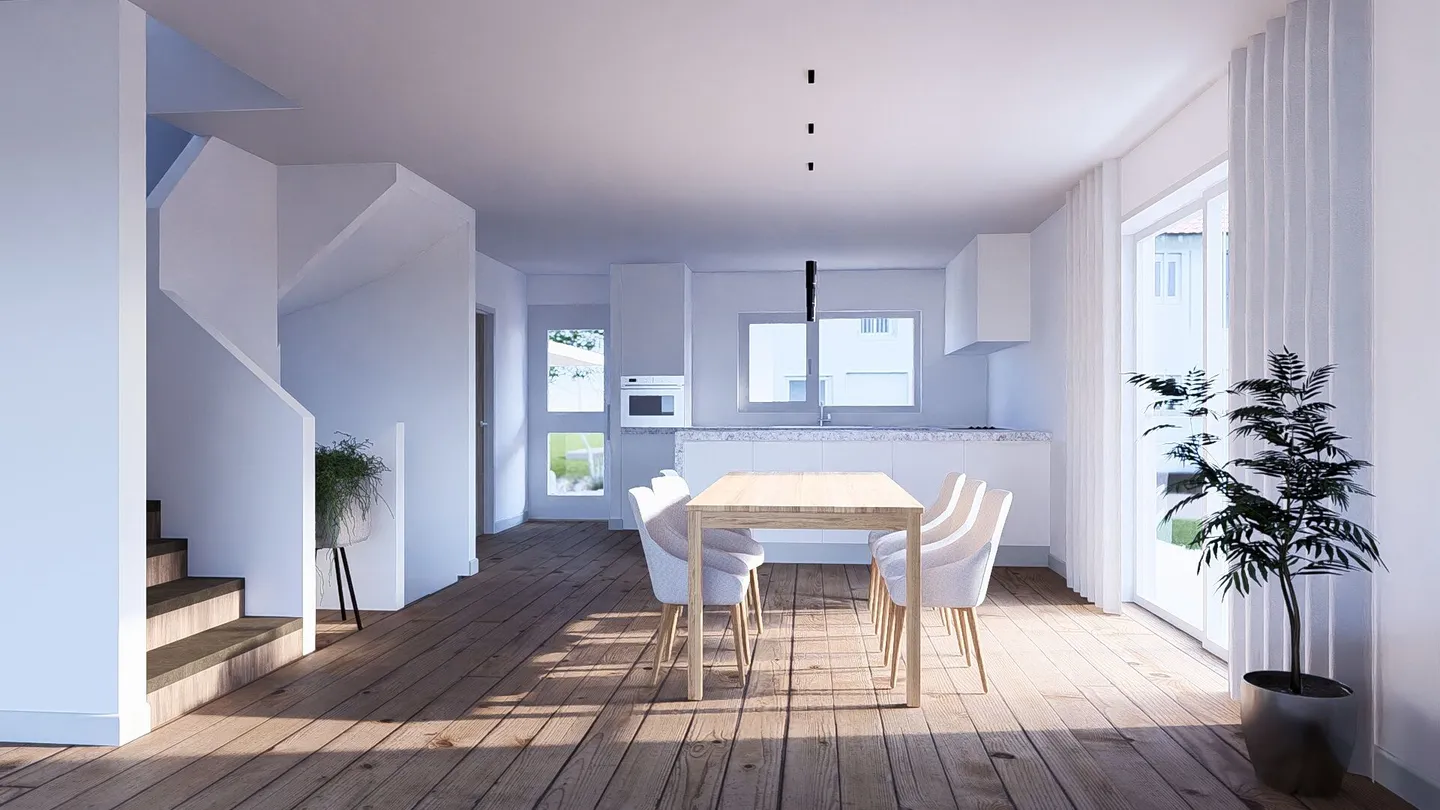 Grande Nuova Costruzione DEFH (Casa C), 6.5 Stanze, Giardino, 3 Bagni, WC Separato, Carport & Parcheggio Esterno - Foto 6 di 19