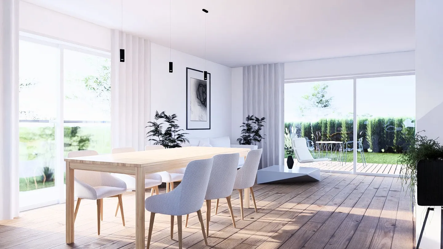 Grande Nuova Costruzione DEFH (Casa C), 6.5 Stanze, Giardino, 3 Bagni, WC Separato, Carport & Parcheggio Esterno - Foto 8 di 19