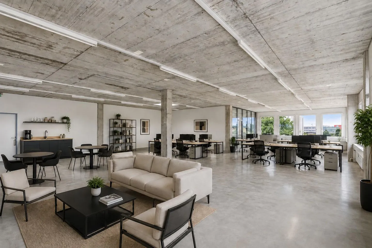 409 m² for your company headquarters Office & Showroom in Dintikon - Plenty of space... - Photo 1 of 10