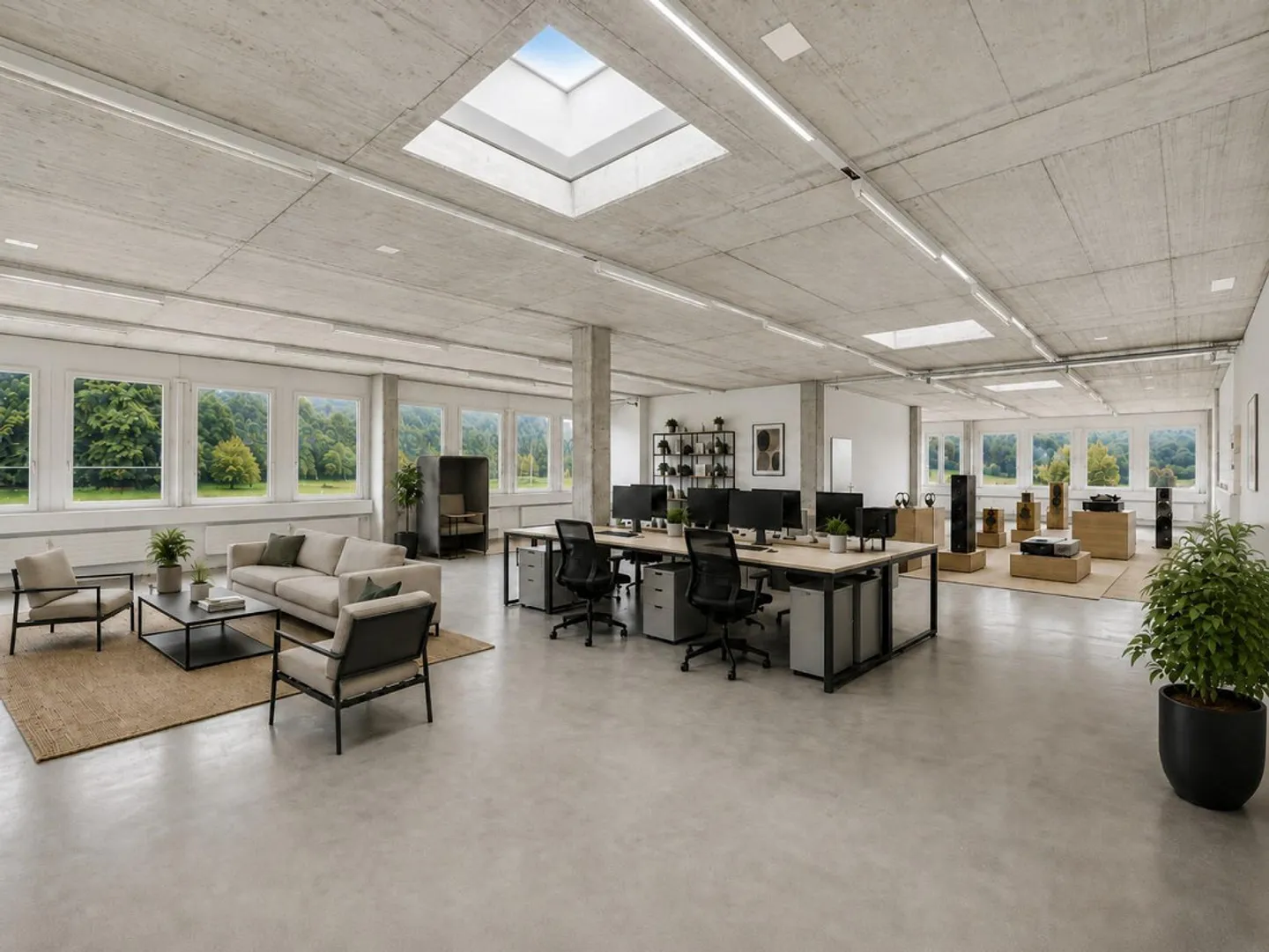 409 m² for your company headquarters Office & Showroom in Dintikon - Plenty of space... - Photo 4 of 10