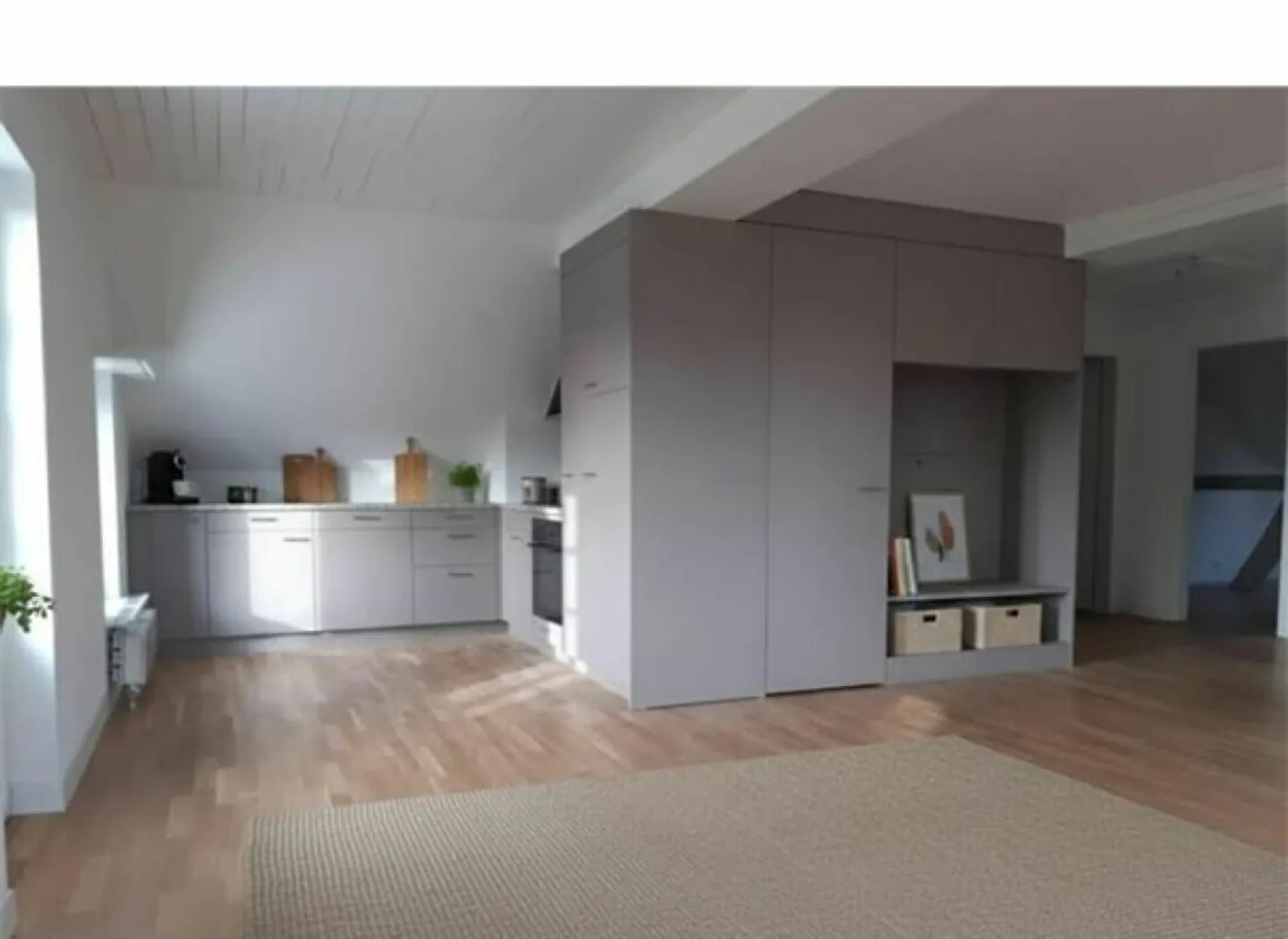 Appartamento da sogno in mansarda di 3 1/2 locali con vista mozzafiato sul verde. - Foto 2 di 9