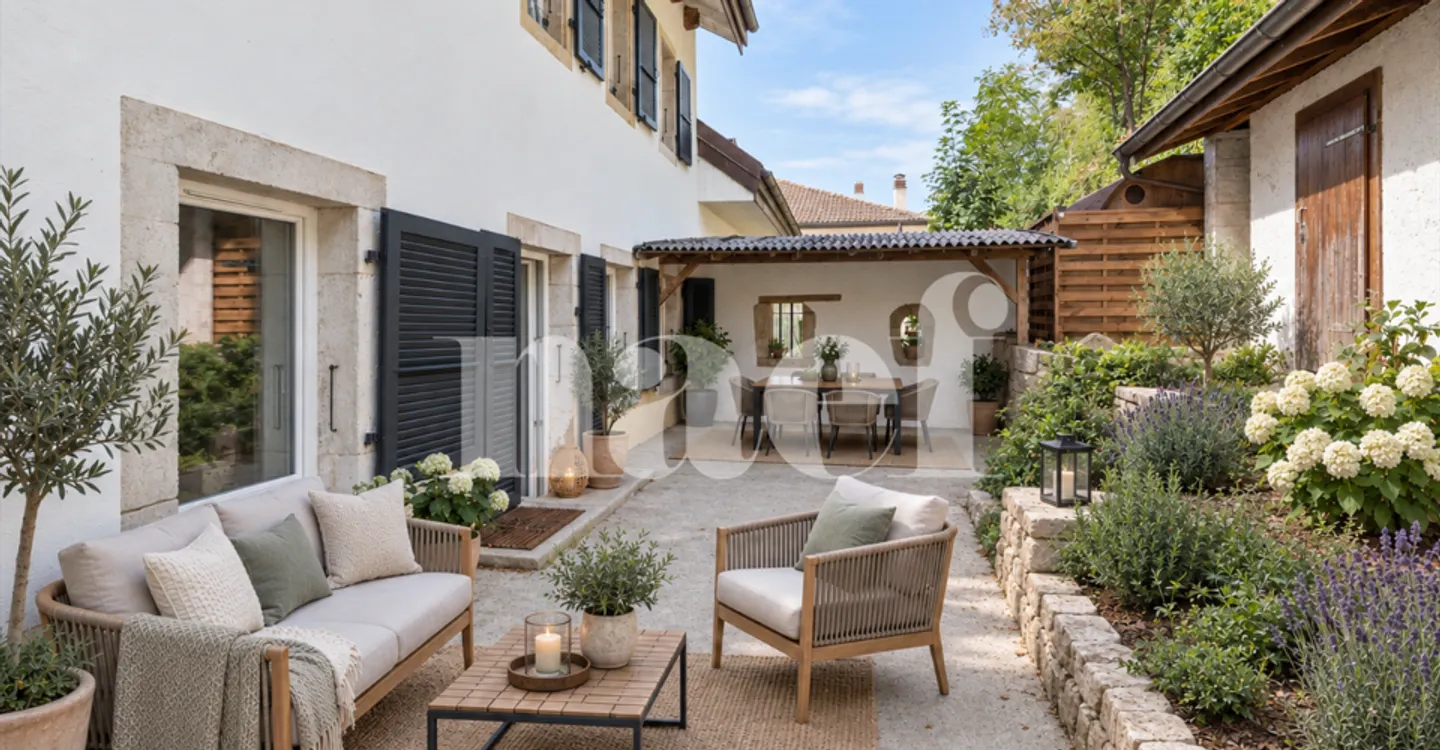 Appartement rénové dans une bâtisse historique - Photo 11 sur 12