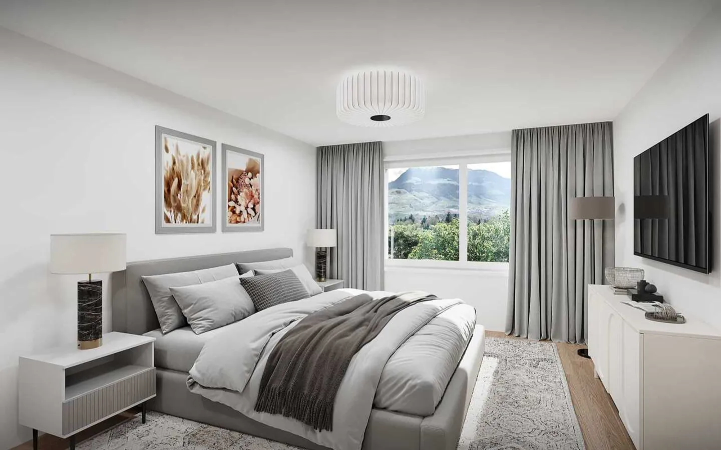 Luxuriöse 4.5-Zimmer-Attikawohnung mit traumhafter Alpensicht! - Foto 8 von 13