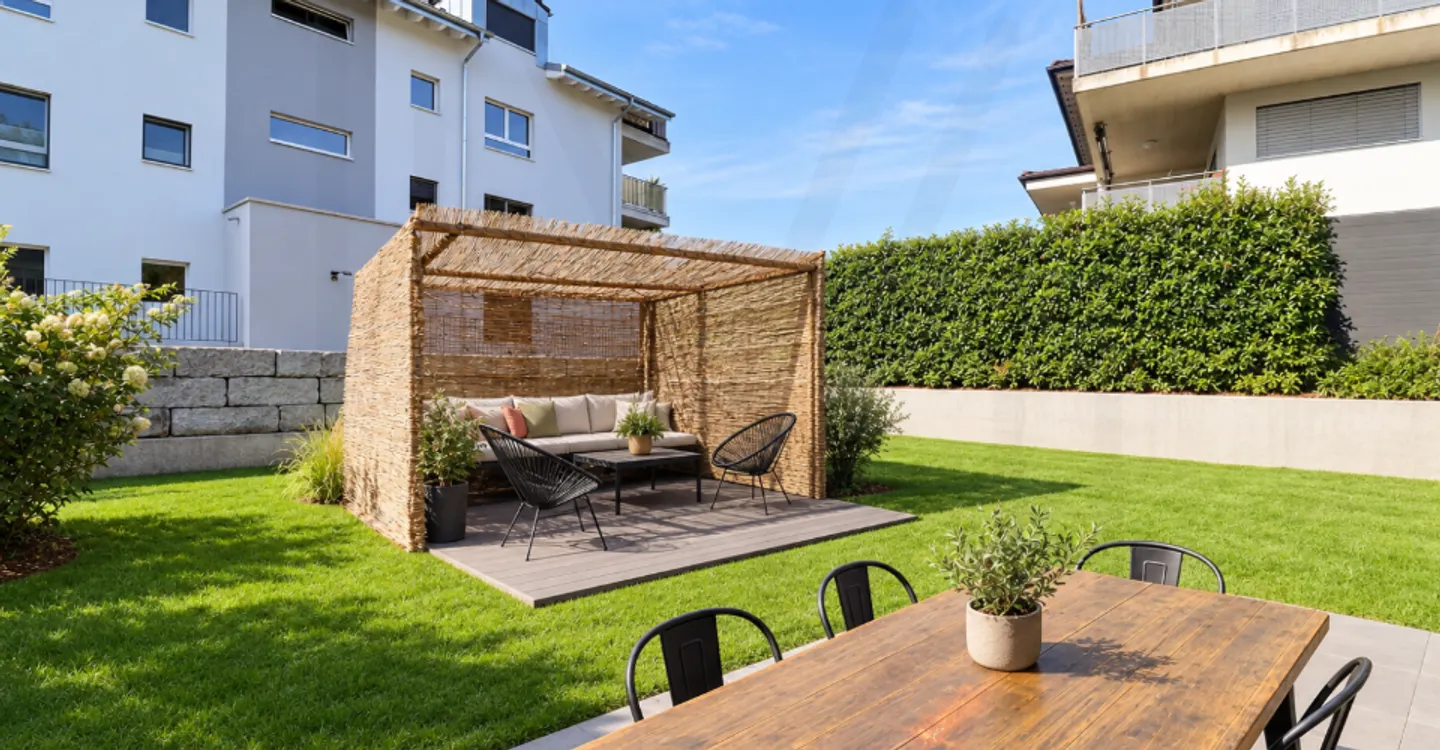 Une maison familiale contemporaine de 5.5 pièces aux portes de Fribourg - Photo 4 of 12